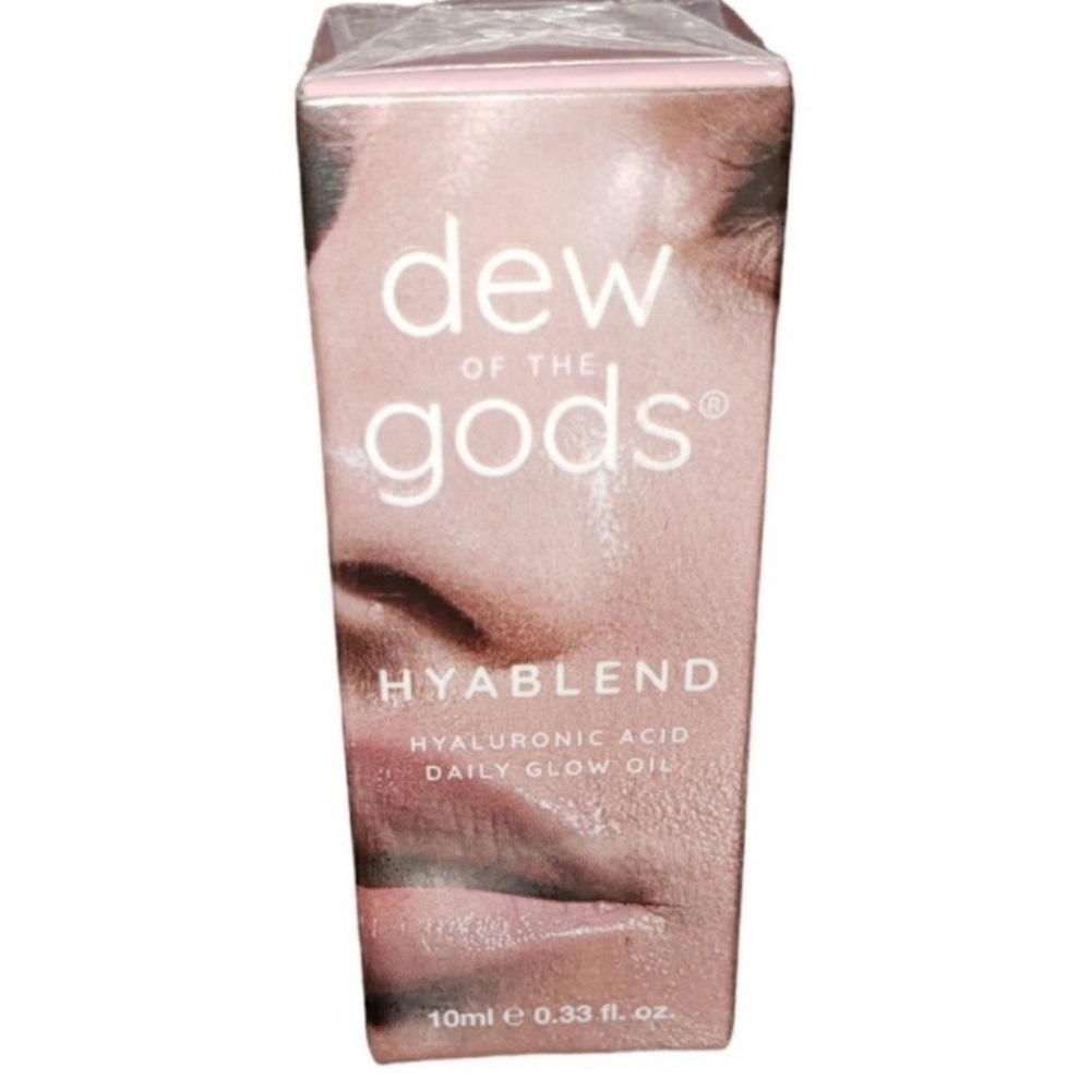 NWT DEW OF THE GODS HYABLEND DAILY GLOW OIL MINI 10mL!Still in packaging wrapped